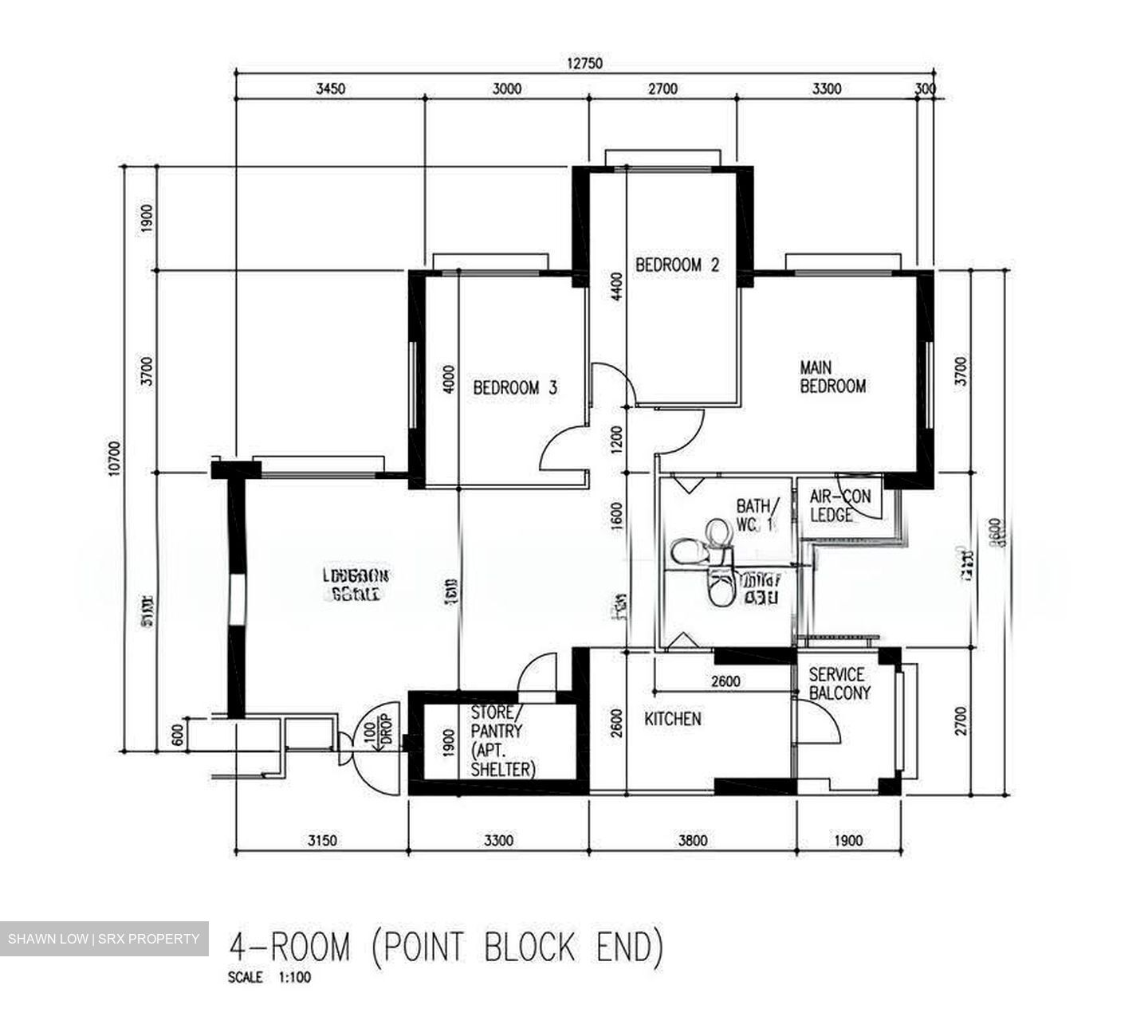 Blk 2A Boon Tiong Arcadia (Bukit Merah), HDB 4 Rooms #626550391